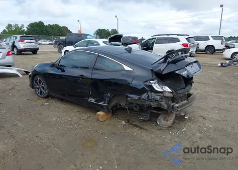 2019 Honda Civic Si z USA, uszkodzony, nr VIN 2HGFC3A54KH751521